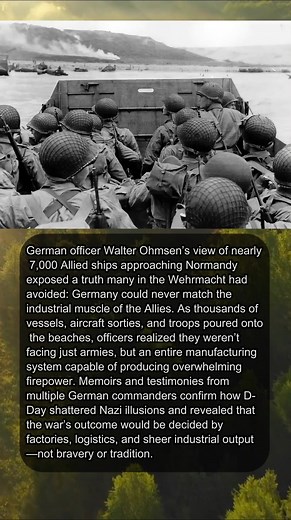 D-DAY THROUGH GERMAN EYES #DDay #WWII #Normandy #HistoryReels #WW2Facts #MilitaryHistory | Gist of History