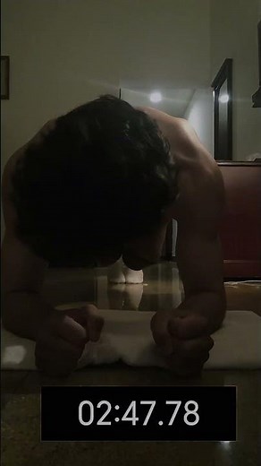 Day 3 | How long can I hold a plank?
