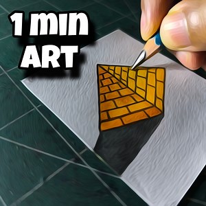 40K views · 131 reactions | how to draw a pyramid | All About Art | Facebook