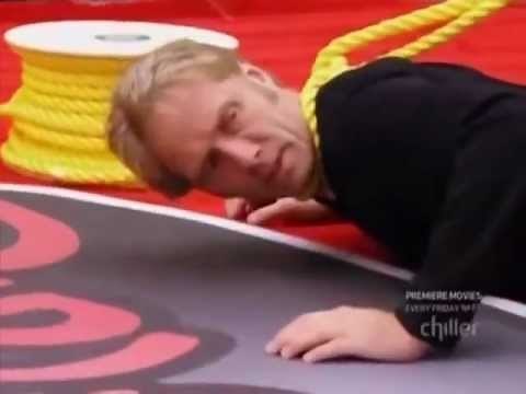 Escape Artist Michael Griffin Gets Tied Up With Rope Tight By Man With Worlds Largest Biceps