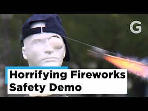 The Government's Horrifying New Fireworks Safety Demonstration