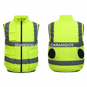 [Hot Item] Reflective Safety Cool Vests Summer Work Uniform Clothes Air-Conditioner Cooling Vest