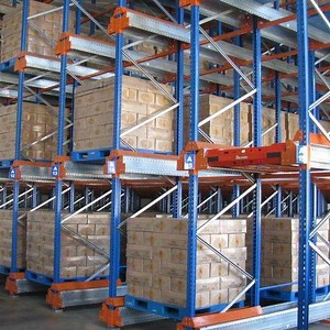 [Hot Item] Storage Pallet Runner Radio Shuttle Pallet Rack Adjustable Automatic Shuttle Racking for Warehouse