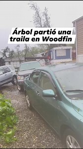 17K views · 62 reactions | Árbol partió una traila en Woodfin NC | Asheville en Español | Facebook