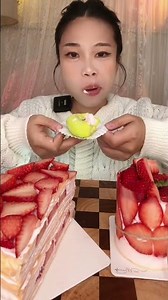mukbang Sweet ASMR 🥰 Cream Cake eating SATISFYING Eating Show