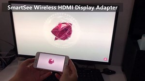 Anycast Wireless HD Display Adapter Receiver 1080P Screen Mirroring Streaming Media Dongle Compatible with iOS/Android/Windows/Mac to HDTV Monitor Projector