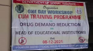 Department of social welfare Organise Awriness Programme Drug Adication in Womens Degree colleage Pulwama. | UNT | Facebook