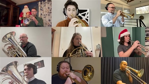 Happy Holidays from the 2025 Crossmen Brass Staff! 🎄🎺🎁 | Crossmen Drum & Bugle Corps