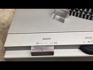 Technics SL-D1 Turntable