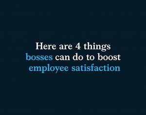👂 From being empathetic... 👍 ...to giving positive feedback. Learn how else bosses can improve employee job satisfaction: https://mck.co/3qXq13J | McKinsey & Company