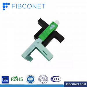[Hot Item] Rectangular Sc Upc/APC 60mm FTTH Fiber Optical Fast Connector