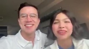 4.9K views · 292 reactions | Maine and Arjo's video greet for the Campo Family Grand Reunion殺 BLOOMING NEWLY WEDS!!! | Maine Mendoza fanatics > MAINEans | Facebook