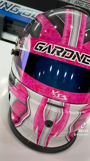 Bob Gardner’s 2024 Helmet Wrap Timelapse! #YBG #ThatsaWrap | Young Blood Graphix