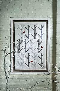 LEISURE ARTS White Birches Quilting Pattern