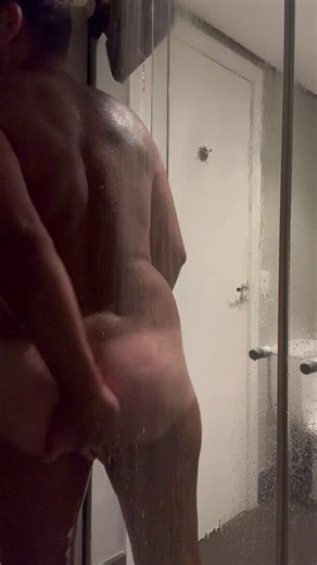 Shower time who want have shower with me