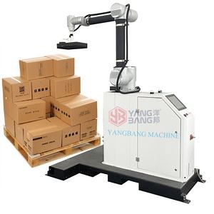[Hot Item] Collaborative Robot Portable Palletizer High Payload 16kg 20kg 25kg 40kg Collaborative Robot Palletizer Cobot Packing Line