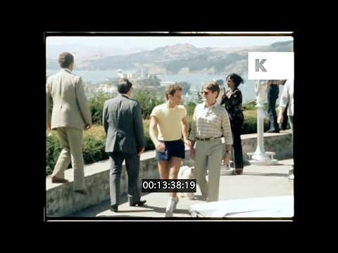 1970s, 1980s Gay Men Hanging Out in San Francisco, LGBTQ+, HD