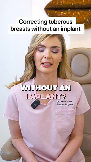 Tuberous Breast Reconstruction Without Implants