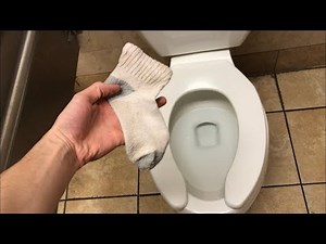 Baby Sock Flushed
