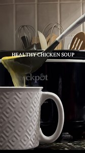 Ingredients 1.5 lbs chicken breast boneless, skinless, raw uncooked 1.5 tbsp olive oil or olive oil spray 2 cups celery chopped 3 cups carrots chopped 1 cup onion chopped 3 tablespoons garlic minced 1/2 tsp thyme 1/2 tsp turmeric 8 cups reduced sodium chicken broth kosher salt to taste, I used 2 tsp - reserve for once the soup is cooked. fresh cracked pepper 2 cups gold potatoes 2 tbsp fresh parsley Instructions: Spray or add olive oil to crockpot Chop the celery, carrot, and onions. Mince the g