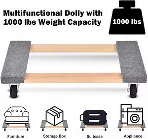 [Hot Item] Hardwood Mover Dolly Furniture Dolly Tool Cart Cheap Factory Wholesale Manufacturer