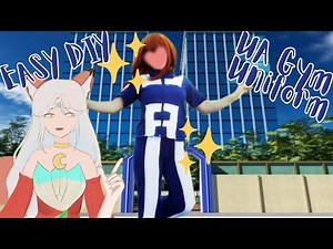 【MHA Cosplay】HOW To SEW UA Gym Uniform! FULL TUTORIAL