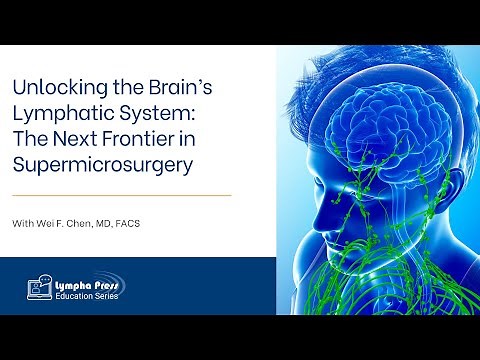 Unlocking the Brain's Lymphatic System: The Next Frontier in Supermicrosurgery — Dr. Wei F. Chen