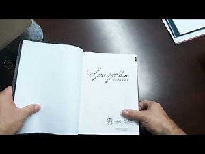 CSB Spurgeon Study Bible in Black Goatskin Leather