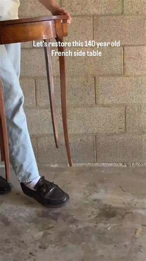 My favorite restoration project I’ve ever done! I got this 140 antique French side table from a small antique store that was going out of business. This is my most cherish piece of furniture and it’s been with me for years. How do you think it turned out? Let me know!! . . . #diy #vintage #restoration #interiordesign #furnitureflip #vintagedecor #furnituremakeover #diyfurniture #fyp #antiques #french | Kyle William