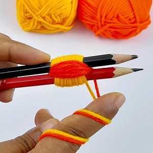 39K views · 1.1K reactions | Amazing Hand Embroidery flower design trick with pencil | Dian Diy Tech | Facebook