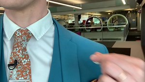 11K views · 777 reactions | I do hope you like my très glitzy lapel pin… ✨ it’s actually a magnetic earring  I have a few of these in different colours as they’re great for a flash of sparkle to match a tie or pocket square. And of course you can chuck one on the lobe if you’re feeling fancy! Have a fab weekend xxx | Owain Wyn Evans | Facebook