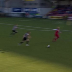 Ryan Curran with the tidy finish 💥 ⚽ Cliftonville Football Club | NI Football League