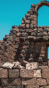 Home to almost 2000 years of fascinating history and culture, Umm El Jimal is a must visit destination! Have you been there before? ⁠ ⁠ #KingdomOfTime #ShareYourJordan #Jordan #UmmElJimal | Jordan at its most beautiful