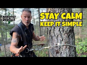 How to start! Tree Climbing with Spurs and flip line