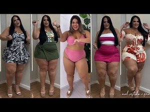 Plus Size Model Curvy | Swimwear Try On Haul 🔥