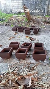 Another 20 pcs #kaguys #diycementbonsaipot #konbonsaigarden | KA Guys Vlog