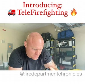 2.5M views · 25K reactions | TeleFirefighting is the next best thing!! | Fire Department Chronicles | Facebook