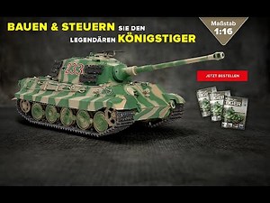RC Panzer Königstiger Hachette - Ausgabe 43 - offizielle Videoanleitung