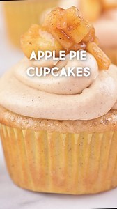 Apple Pie Cupcakes Recipe | The Produce Moms