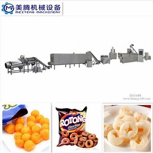 [Hot Item] Snack Pellets Production Line Puffed Expanded Food Making Machinery Corn Puff Snack Extruder Equipment