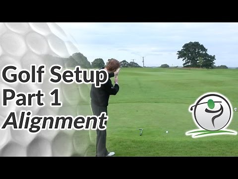 Golf Alignment - Stay on Target with the Right Golf Setup