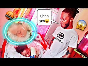 I Nut🥜 in my girlfriend's face 💦while she's sleeping 😫😄*must watch*