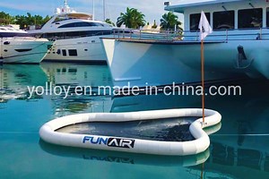 [Hot Item] Inflatable Yacht Golf Floating Water Toys
