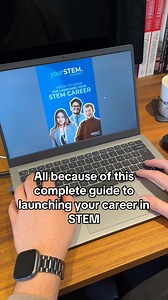 "Want to know how to secure your dream job in STEM? 🤩 We’ve done the hard work for you and compiled all the best tips, advice and resources to help you navigate your future in STEM 🚀🚀 Discover the ultimate guide to securing your dream job in STEM – packed with expert tips and resources to help you navigate your early career! Download your FREE STEM guide - for tips and advice on different career paths from your Science, Comp-sci, Engineering or Maths degree! " | Bright Network