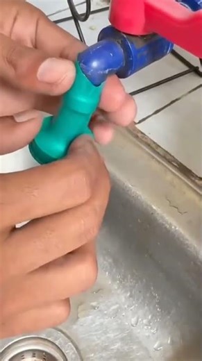 creative idea to make bottle caps into tools to make it easier for water to flow