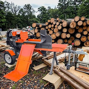 [Hot Item] Rima Hydraulic Gas Wood Processor Log Splitter with Circular Saw