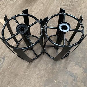 [Hot Item] Robust Agricultural Tiller Weeding Wheel with Reinforced Steel and 20-40cm Blade Width