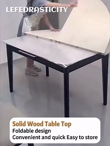 Round Folding Table Top Extender 48/55/59/63/71/79" Solid Wood Table Extension For Dining Table Extender Top Fold Wooden Tabletop for Kitchen Restaurant Workbench Outdoor (White, D - 71")