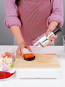 [Hot Item] Manual Hand Vegetable Chopper Dicer Dishwasher Safe Slap Cutter Veggies Onions Garlic Chopper