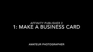 For the beginning of our Turning Pro week, Rod Lawton shows you how to make a range of useful documents, beginning with a simple but effective business card to promote your photography business. | Amateur Photographer